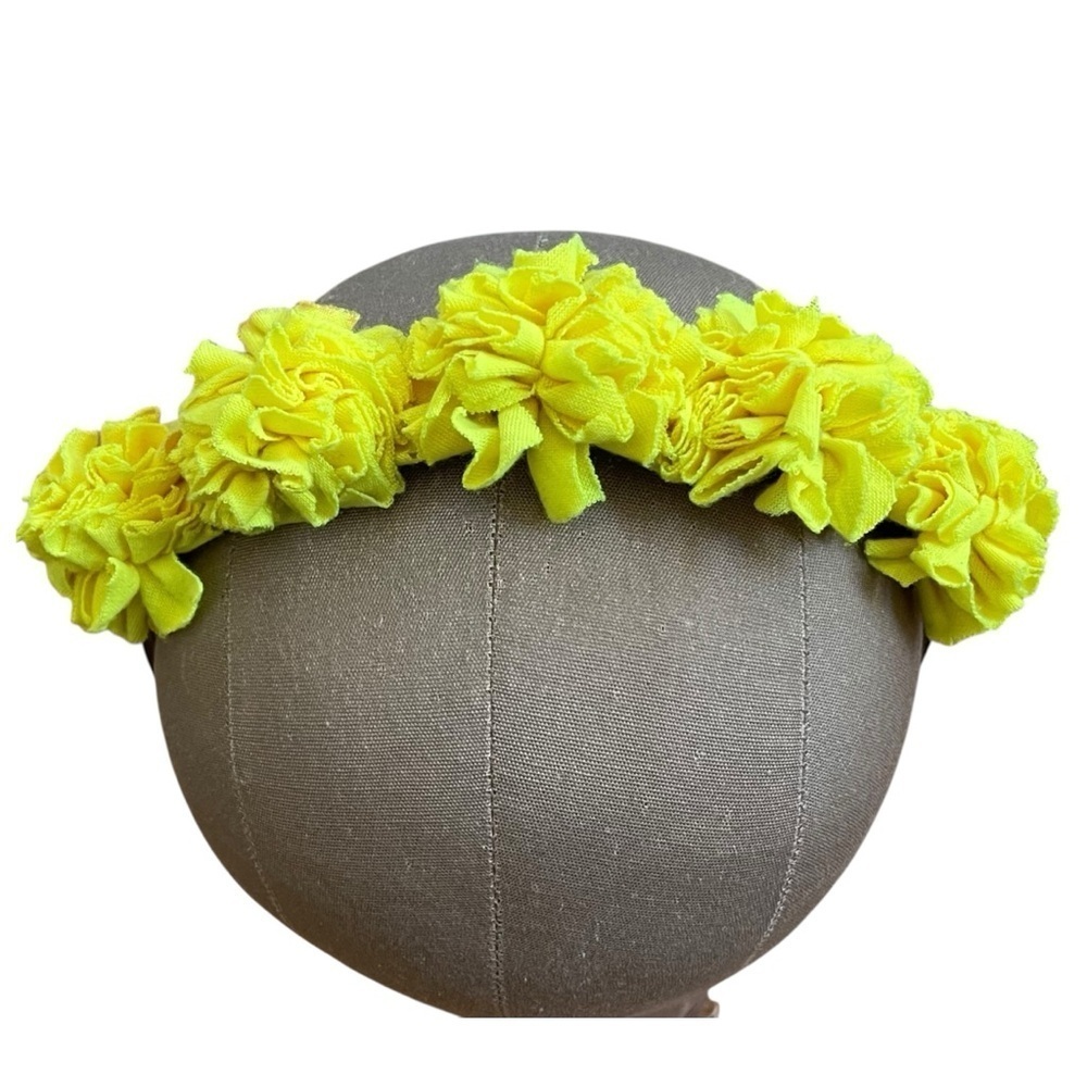4/$25 Yellow Flower Headband - Picture 3 of 11